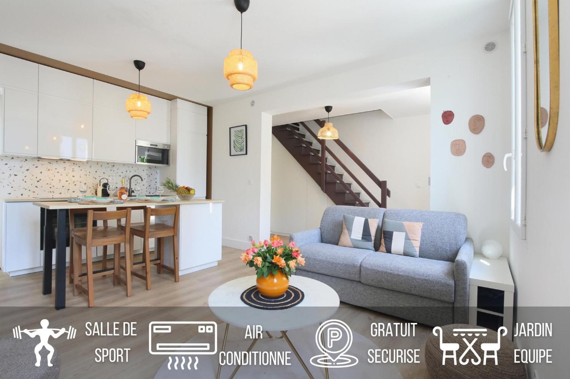 L'Ethnique 7P - Climatisation - Jardin - Parking - Salle De Sport 圖盧茲 外观 照片